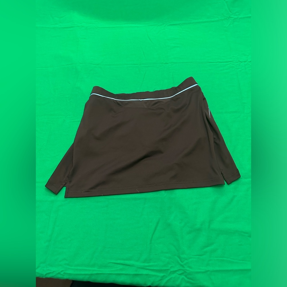 Adidas women’s black& blue skirt /shorts. Medium - Picture 2 of 5